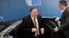 Mike Pompeo la sosește la reuniunea miniștrilor de externe din UE
