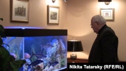 Russia -- Mikhail Gorbachev in his office, 11Feb2011