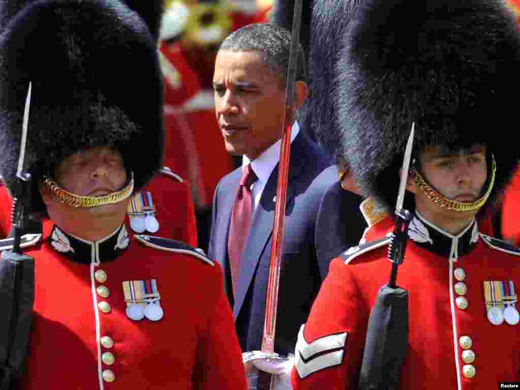 Velika Britanija - Predsjednik Obama stigao u London, 24.05.2011. Foto: Reuters / Kevin Lamarque 