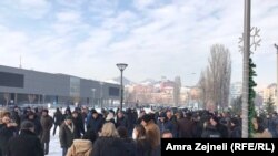 Protesta në Mitrovicë