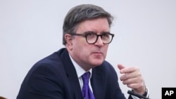 Fotografija: Džejms O'Brajan u februaru ove godine u posjeti Sarajevu