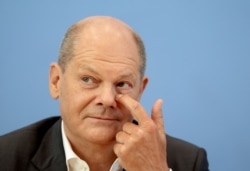 Канцлер ФРГ Олаф Шольц