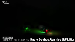 Рестранслятор Matrice поруч з FPV на старті. Торецький фронт, вересень 2025 року, скрін з відео Донбас Реалії