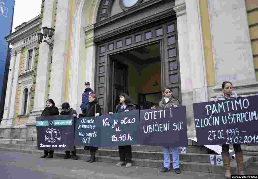 Akcija Žena u crnom u Beogradu