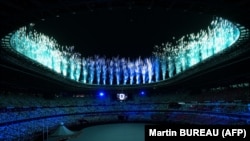 Жапония. Токио. Олимп оюндарынын ачылышы. 23-июль, 2021-жыл. 