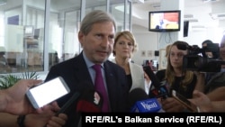 Comisarul european pentru politica vecinătății Johannes Hahn