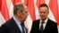 Szergej Lavrov orosz külügyminiszter és Szijjártó Péter magyar külügyminiszter budapesti találkozójukon, 2021. augusztus 24-én. 