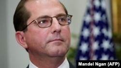 Американскиот секретар за здравство Алекс Азар