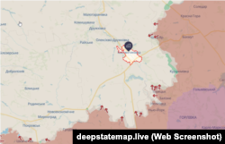 Ситуація навколо Костянтинівки на мапі DeepState станом на 14 квітня 2025 року