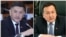 Жогорку Кеңештин депутаттары Төрөбай Зулпукаров менен Асылбек Жээнбеков.
