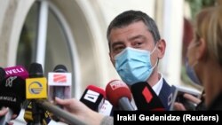 Подалият оставка премиер Гиорги Гахария. Снимката е архивна