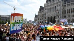 Pride Party la Budapesta, 6 iulie 2019. 