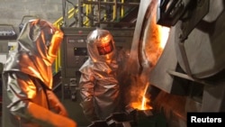 Работники на Кумторе. Март 2013г.