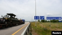 Воронеж облусундагы "Вагнердин" колоннасы, 24-июнь, 2023-жыл