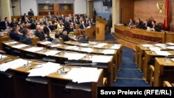 Skupština Crne Gore u vrijeme bojkota opozicije