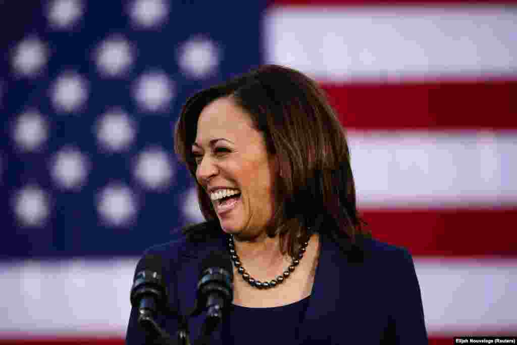 Kamala Harris szülővárosában, Oaklandben, Kaliforniában jelenti be, hogy indul a 2020-as amerikai elnökválasztáson.