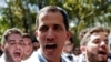Juan Guaido a participat, joi, la un protest împotriva lui Nicolas Maduro, liderul contestat de tot mai multe țări și de majoritatea venezuelenilor