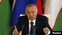 Өзбекстан президенті Ислам Каримов. Мәскеу, 15 сәуір 2013 жыл.