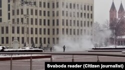 Az esetről készült felvétel egyik képkockája. 