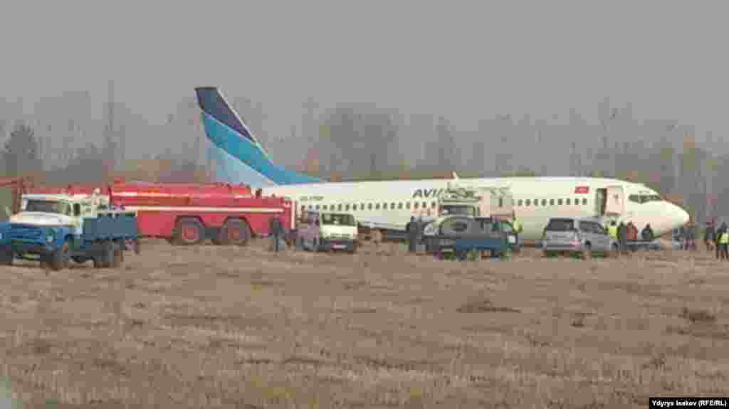 Кырсыкка кабылган учак.&nbsp;