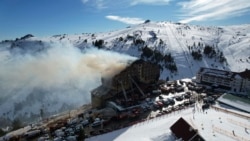 آتش‌سوزی مرگبار در هتلی در یک پیست اسکی ترکیه