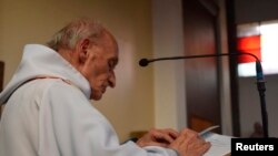 کشیش ژاک هامل که در حمله به کلیسا کشته شد.