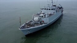 Vânătorii de mine maritime din Ucraina se antrenează pentru a curăța Marea Neagră