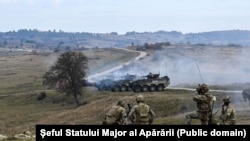 Militari aliați care participă la exercițiul DACIAN FALL 2024. Fotografie de arhivă.