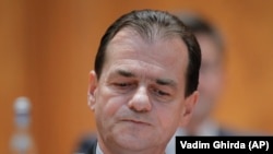 Premierul român, Ludovi Orban. 