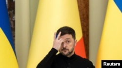 Presidenti i Ukrainës, Volodymyr Zelensky.