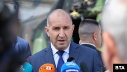 Архивска фотографија - бугарскиот претседател Румен Радев 