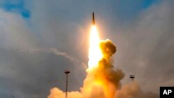 تصویری از شلیک یک موشک بالستیک قاره‌پیما توسط روسیه، سال ۲۰۲۴