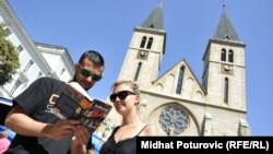 Poljski turisti Julia i Maciek u Sarajevu