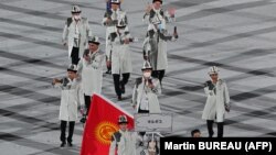 Кыргызстандын делегациясы. 