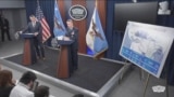 Брифинг в Пентагоне после того, как США нанесли удар по иранским ядерным объектам во время израильско-иранского конфликта в Арлингтоне, штат Вирджиния, США, 22 июня 2025 года. Министерство обороны США