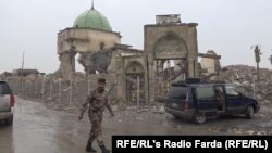 مسجد جامع نوری در موصل، مکانی که داعش خلافت خود را در آن اعلام کرده بود