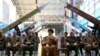 علی خامنه ای در نمایشگاه دستاوردهای موشکی سپاه پاسداران، ۱۴۰۲