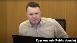 Алматыдағы ресейшіл конференцияны өткізген Виктор Васильев.