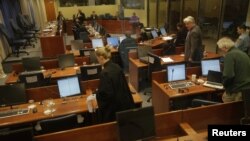 Radovan Karadžić u sudnici Haškog tribunala