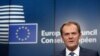 Donald Tusk na konferenciji za novinare u okviru samita