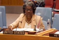 Ambasadoarea SUA la ONU, Linda Thomas-Greenfield.