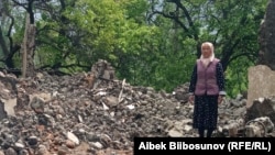 Кыргыз-тажик чек арасындагы Көк-Терек айылы. Баткен району. 7-май, 2021-жыл.