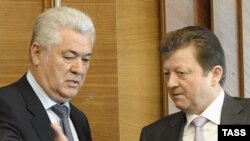 Vladimir Voronin şi Vladimir Ţurcanu