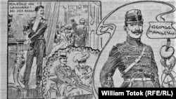 Georges Manolescu, desen din „Illustrierte Kronen Zeitung” 24. 5. 1906, p. 1