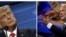 Коллаж: дебаты Дональд Трамп – Джо Байден