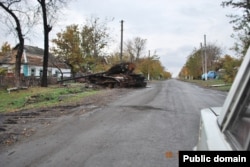 Селище поблизу Тореза (Фото з соцмереж)