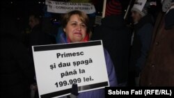 La protestele de la București