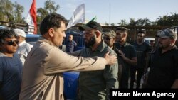 ورود نیروهای حشدالشعبی به غرب ایران
