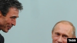 Андерс Фоґ Расмуссен та Володимир Путін