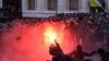 Proteste şi violenţe la Kiev